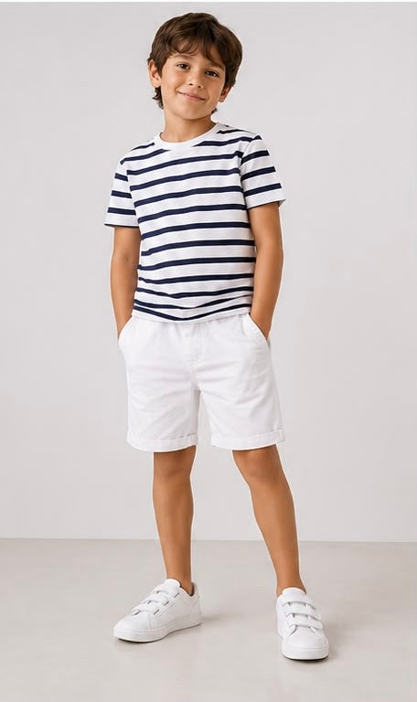 Bermuda in lino maschietto