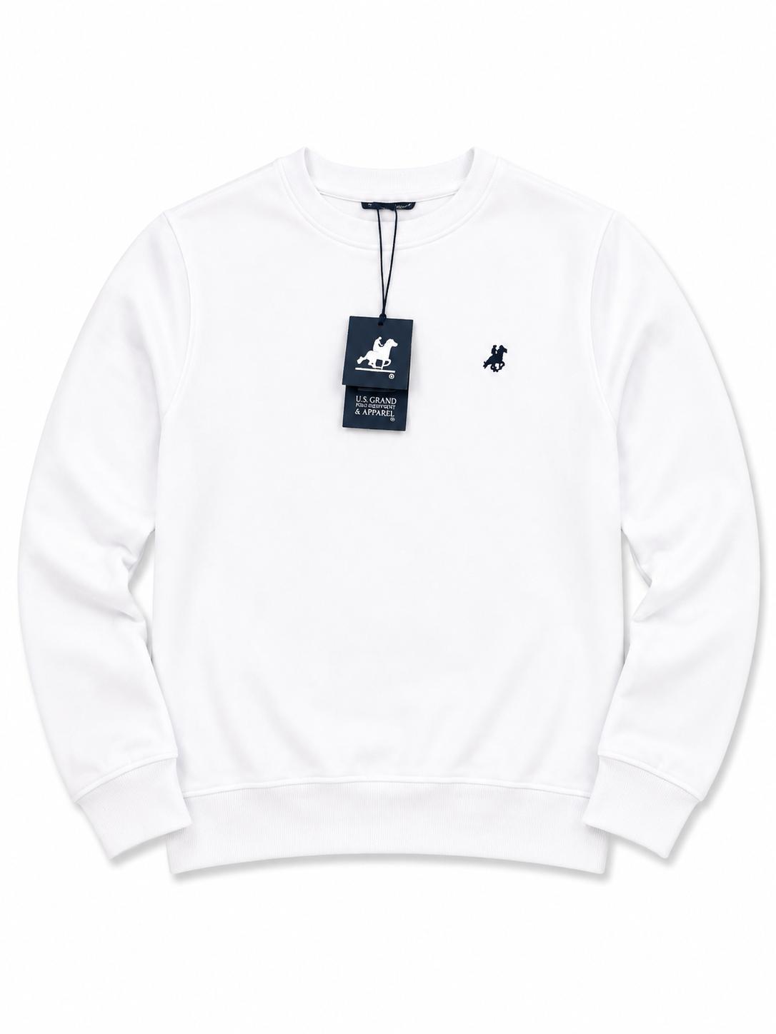 Felpa cotone  girocollo U.S.GRAND POLO