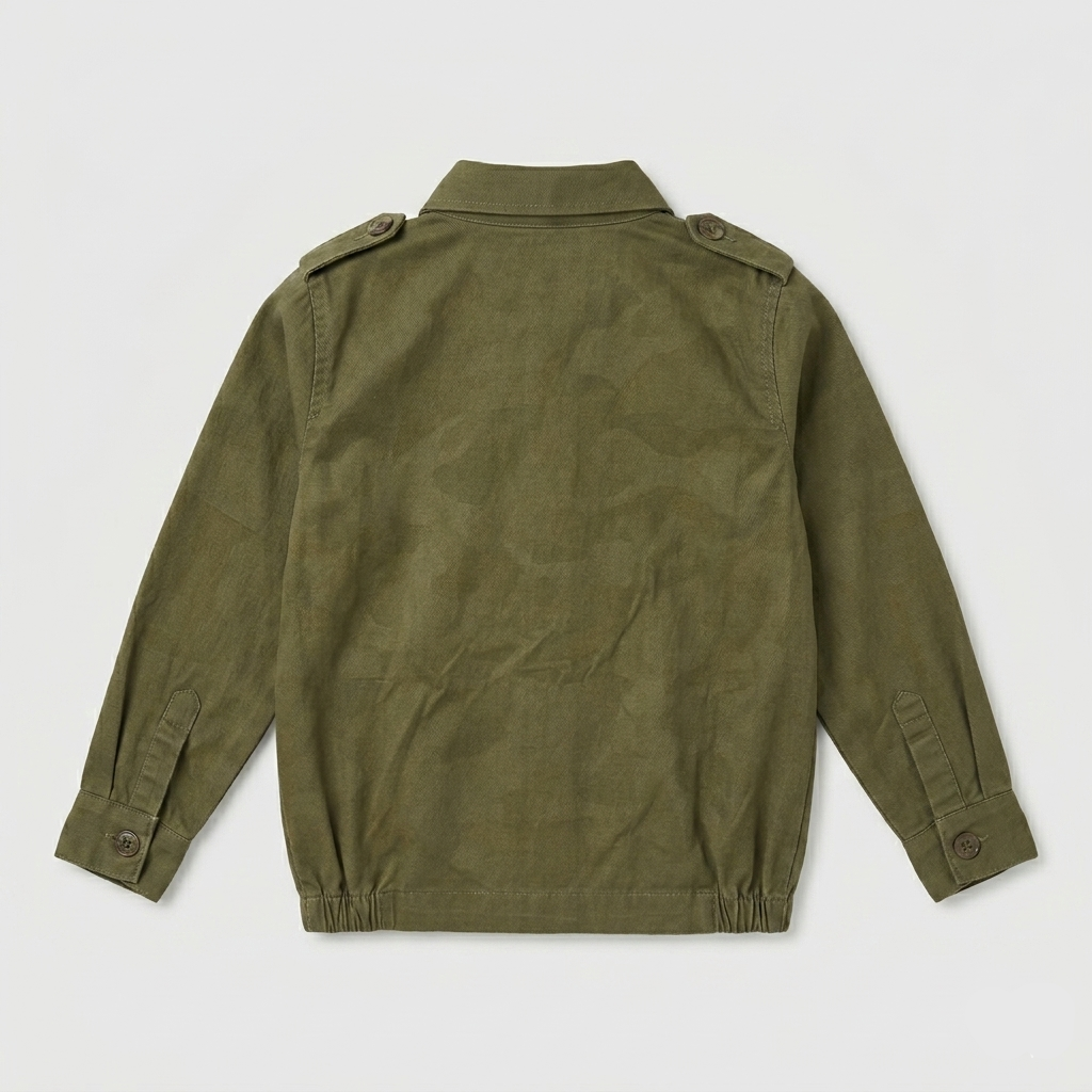 Utility jacket 100% cotone