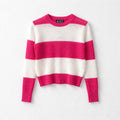 Maglioncino fasciato 100% cotone