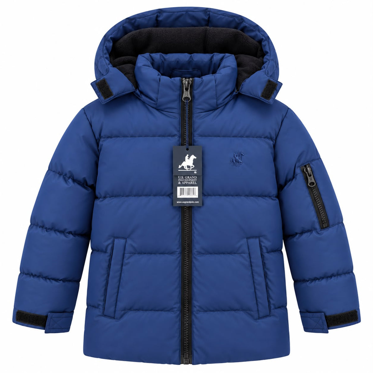GIUBBOTTO IMBOTTITO CON CAPPUCCIO BIMBO POLO