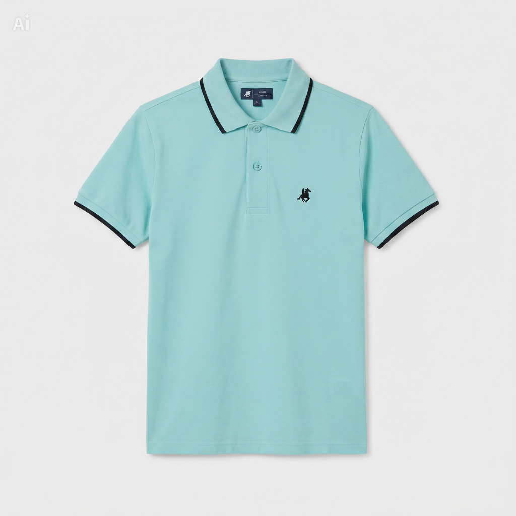 Polo cotone piqué mezza manica