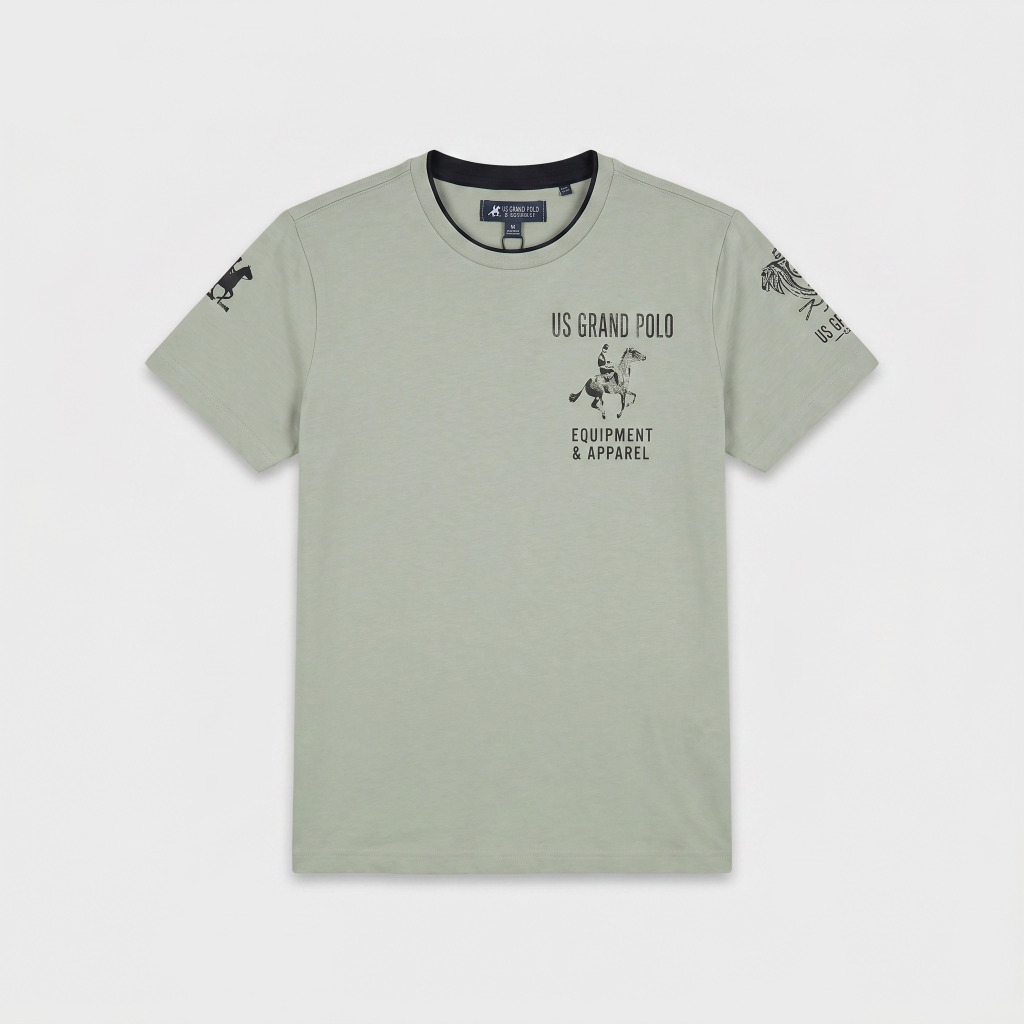T-shirt mezza manica stampata