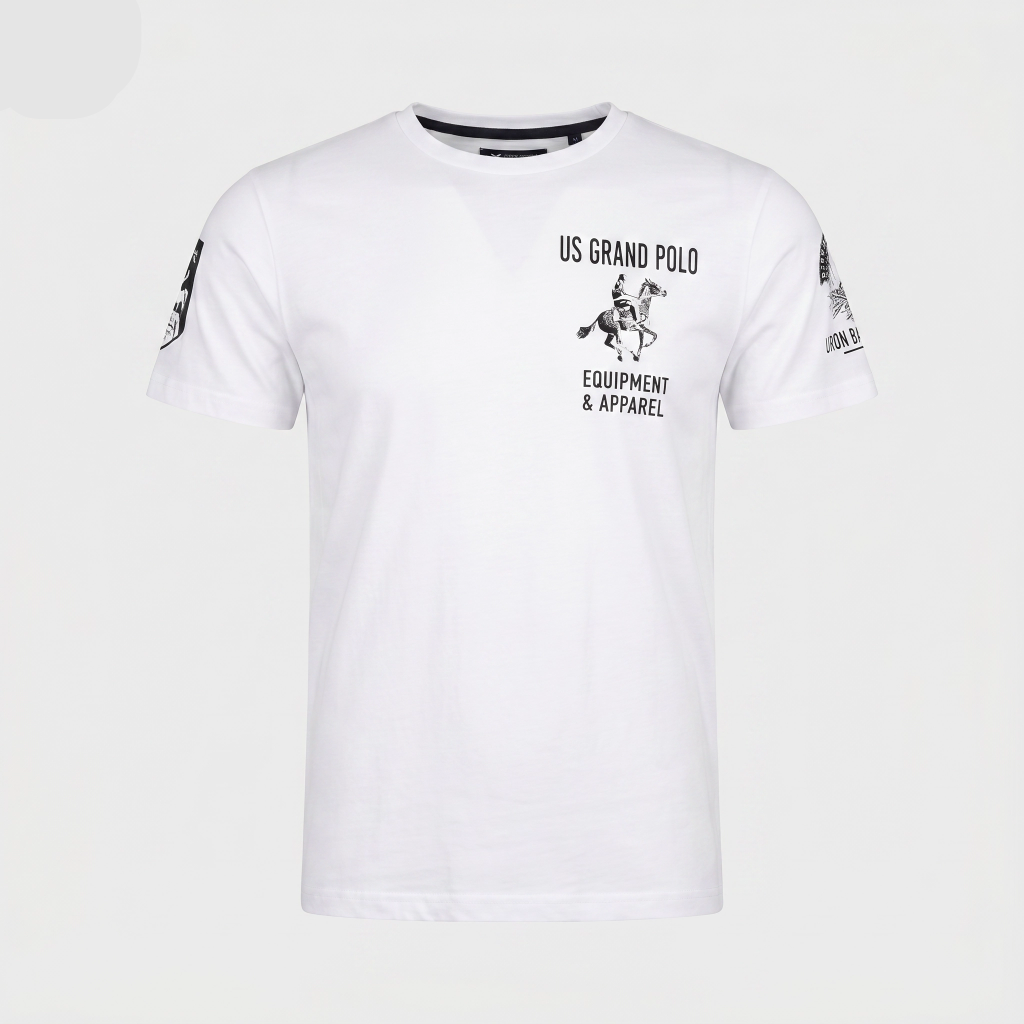 T-shirt mezza manica stampata