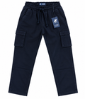 PANTALONE IN GABARDINE CARGO US GRAND POLO- BIMBO