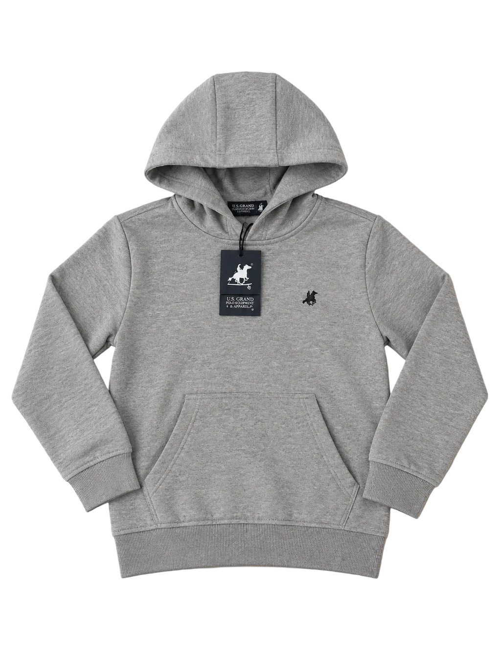FELPA CON CAPPUCCIO US GRAND POLO