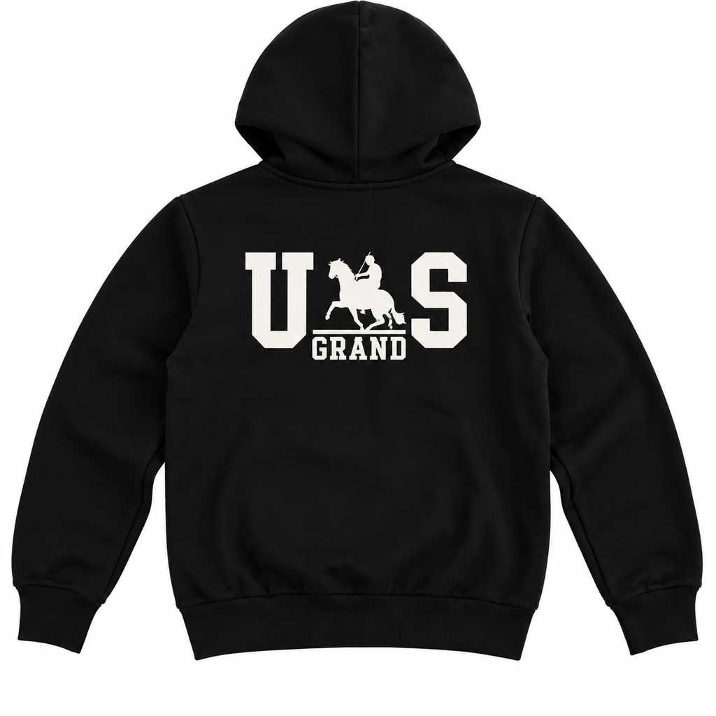 Completo Tuta RAGAZZO ZIP E CAPPUCCIO- US Grand Polo