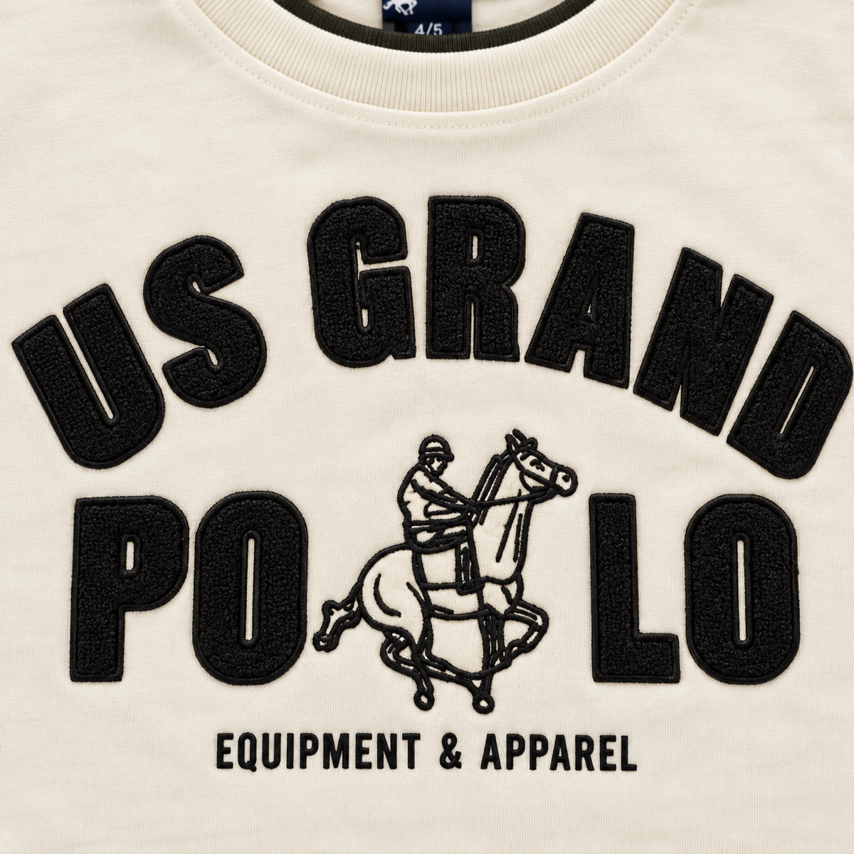 MAGLIA MANICA LUNGA RAGAZZO US GRAND POLO RICAMO