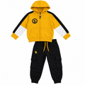 Completo Tuta Bimbo US Grand Polo – Giallo e Nero con Pantalone Cargo