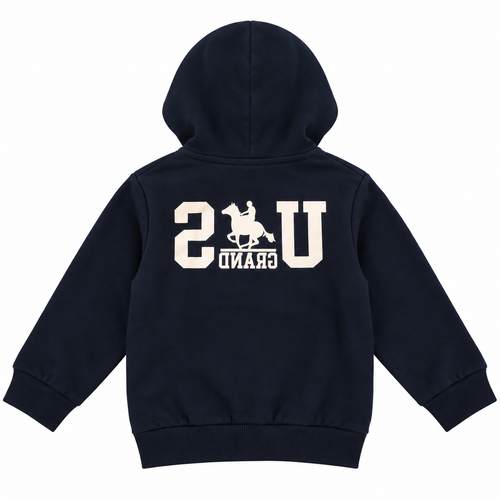 COMPLETO TUTA CAPPUCCIO E ZIP  US GRAND POLO- BIMBO