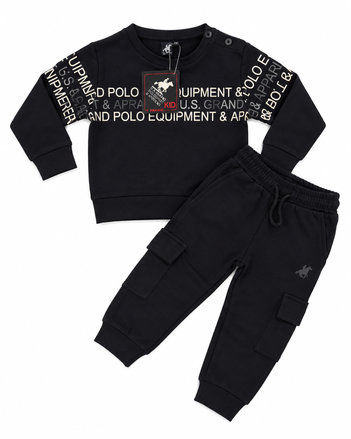 COMPLETO TUTA CARGO NEONATO US GRAND POLO