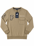 FELPA GIROCOLLO COLLEGE RAGAZZO US GRAND POLO