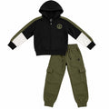 Completo Tuta RAGAZZO ZIP E CAPPUCCIO- US Grand Polo