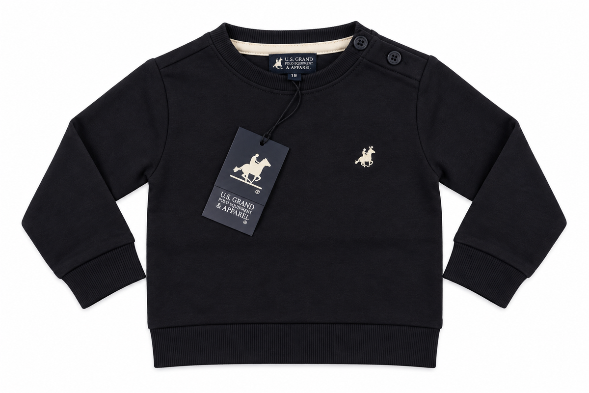 FELPA GIROCOLLO NEONATO US GRAND POLO