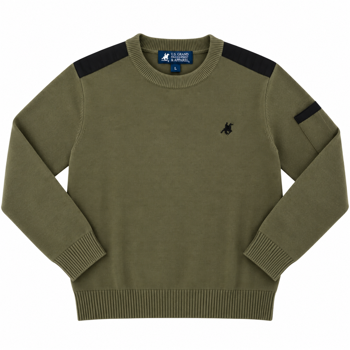 MAGLIA GIROCOLLO RAGAZZO US GRAND POLO