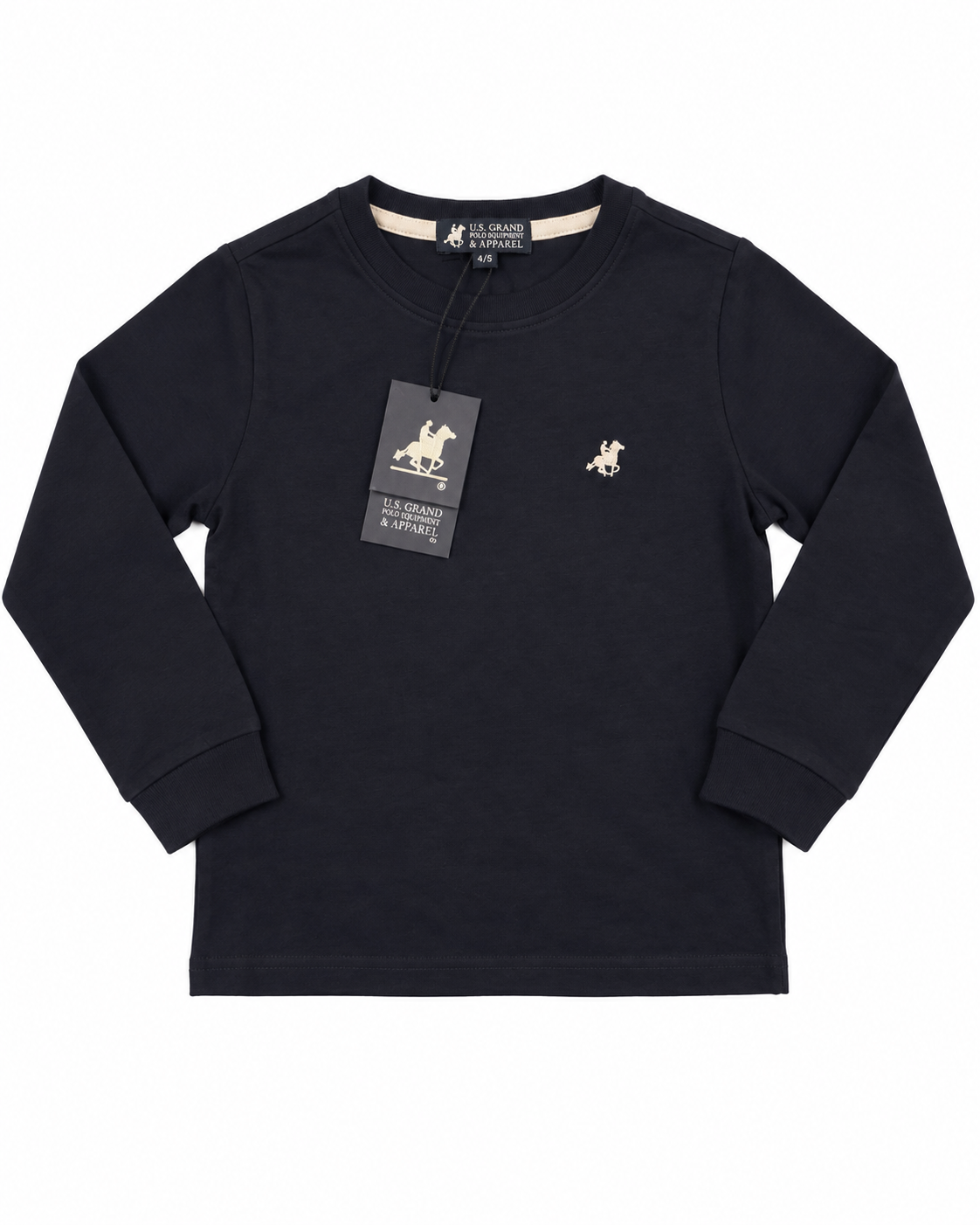MAGLIA GIROCOLLO MANICA LUNGA BIMBO US GRAND POLO