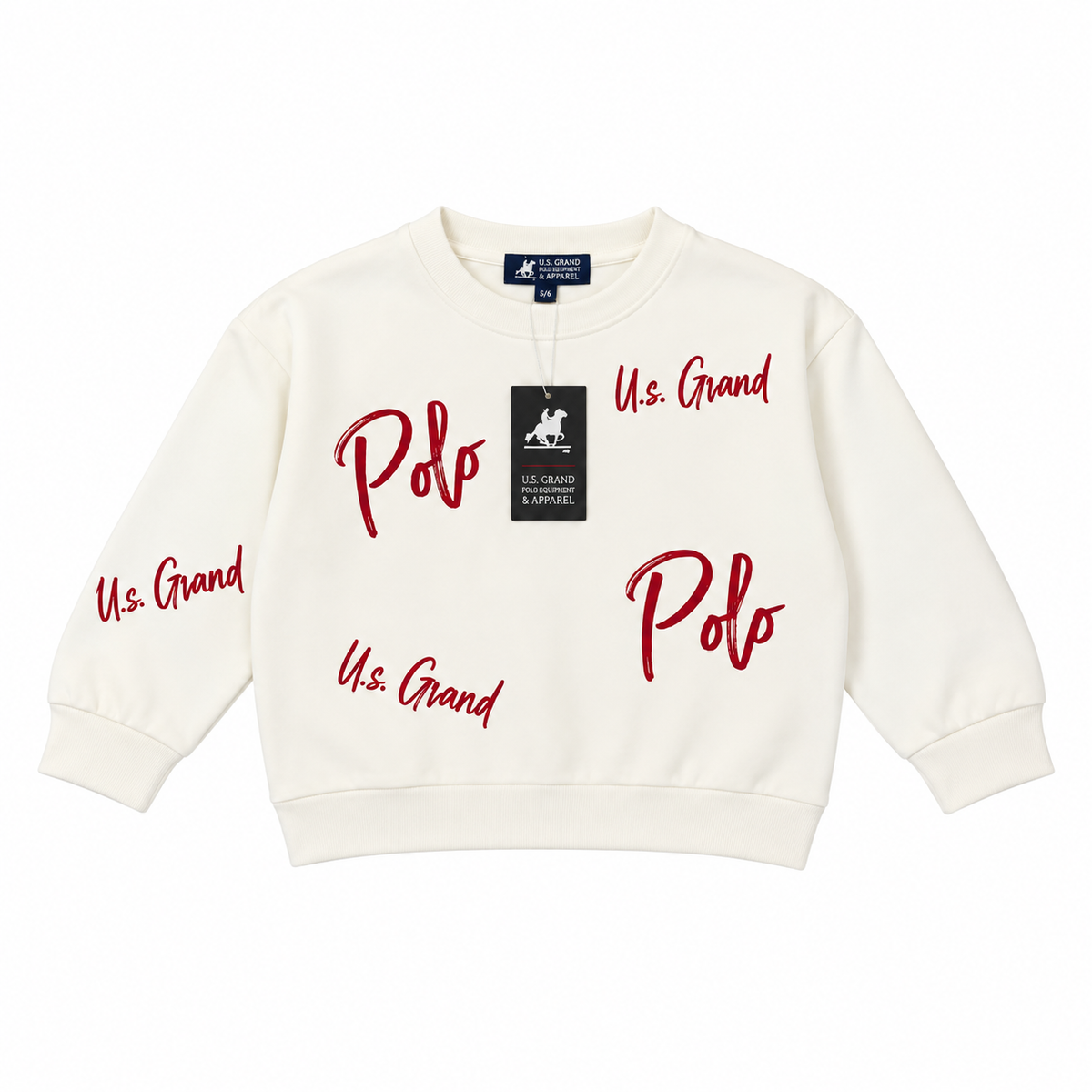 FELPA GIROCOLLO US GRAND POLO